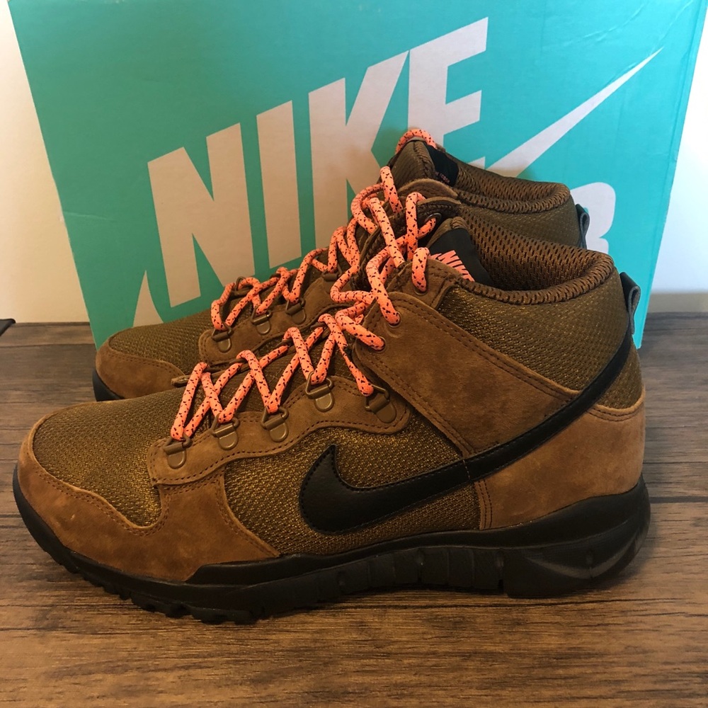 Men’s Nike SB Dunk High Boots 536182-203 size 8 - Picture 5 of 6